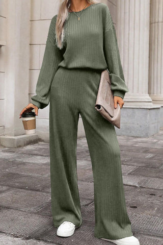 Round Neck Long Sleeve,yoga Jumpsuit